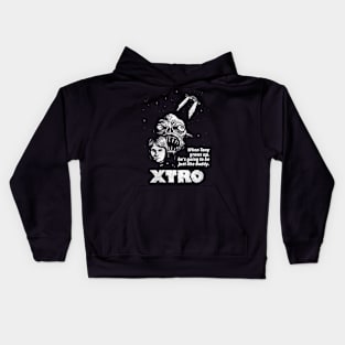 XTRO Retro 80s Sci Fi Horror Movie Kids Hoodie